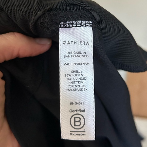 Athleta Women’s Attitude Jogger Black 8 Ruched Dance Travel Athleisure Pilates - Picture 7 of 9